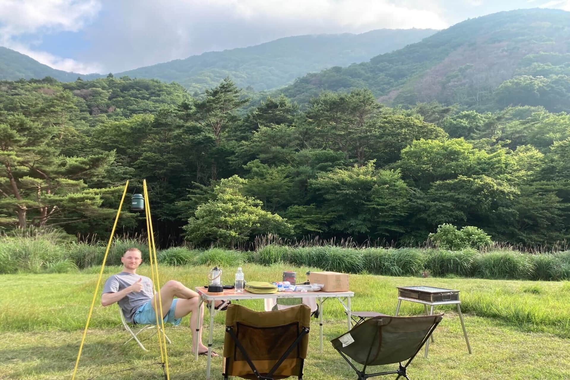 キャンプ同好会